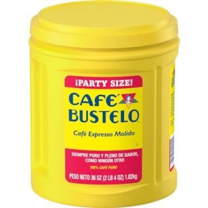 Café Bustelo Espresso Dark Roast Ground Coffee, 36 Oz