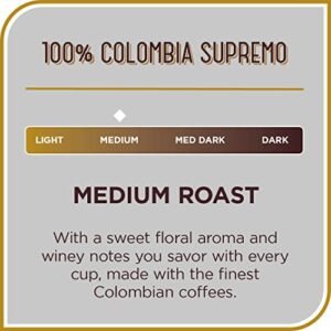 Don Francisco's Colombia Supremo: Premium Medium Roast Coffee Trio