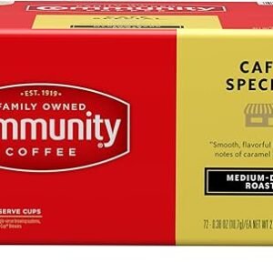 Indulge in Café-Quality Medium-Dark Roast Coffee Pods