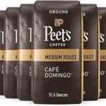 Peet's Cafe Domingo Medium Roast Coffee - 6-Pack Delight