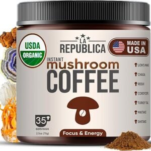 Revitalize Your Morning: Organic Mushroom Coffee Blend