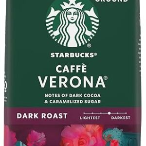 Starbucks Caffè Verona Dark Roast Ground Coffee – 18 oz