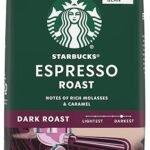 Starbucks Espresso Roast Dark Whole Bean Coffee, 18 oz