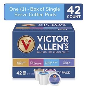 Victor Allen's Coffee Variety Pack - 42 Single Serve Pods